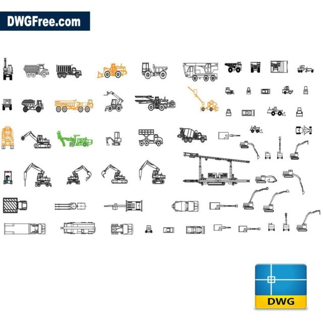 Range Rover 2018 DWG - Download Autocad Blocks Model.