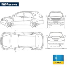 LexusRXdwgcad