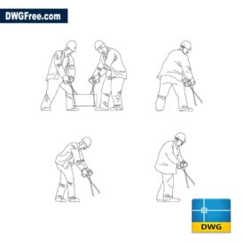 Curb Grabs dwg cad