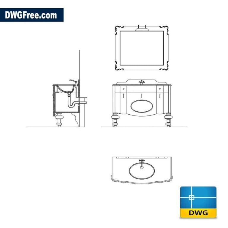 Italian furniture dwg cad