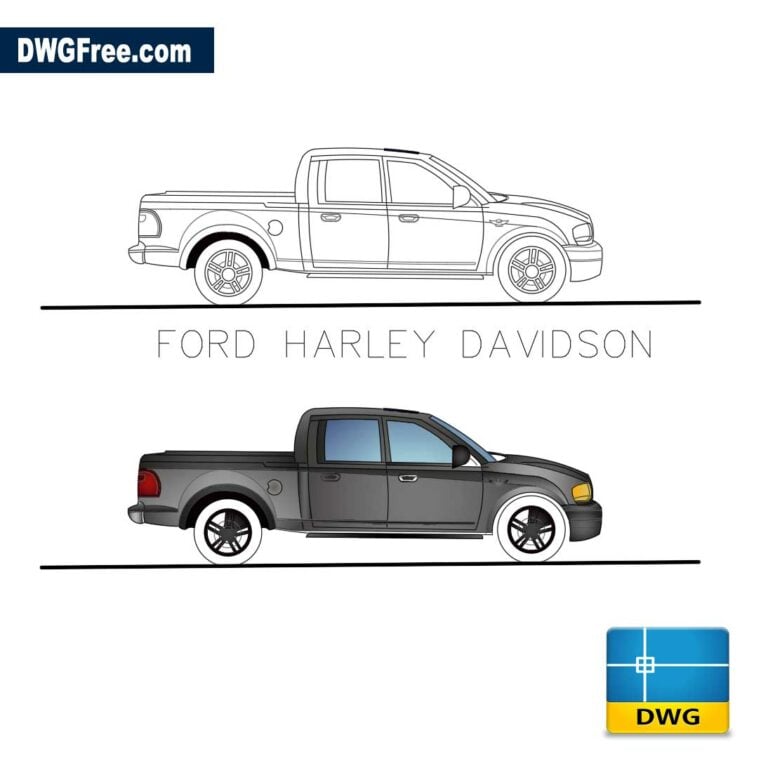 Ford Harley Davidson dwg
