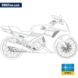 HondaCBRdwgcadblocksd