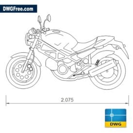 DucatiMonsterdwgcadblocks