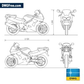 HondaVFRdwginautocad