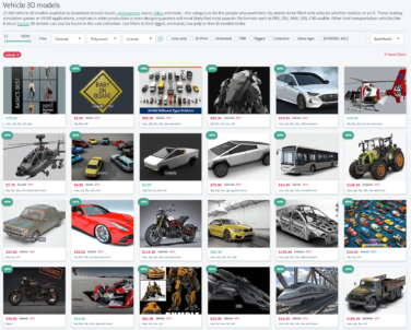 10 Sites where you can Download Free 3D model.