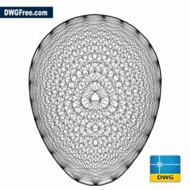 Drawing Diamond DWG in Autocad