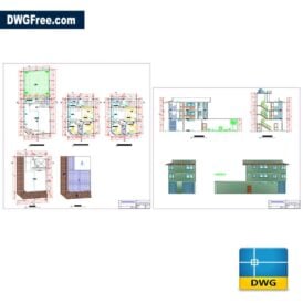 FamilyHouseLevelsDwginAutoCAD