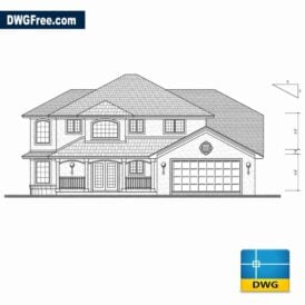HousingbungalowDDwginAutocad