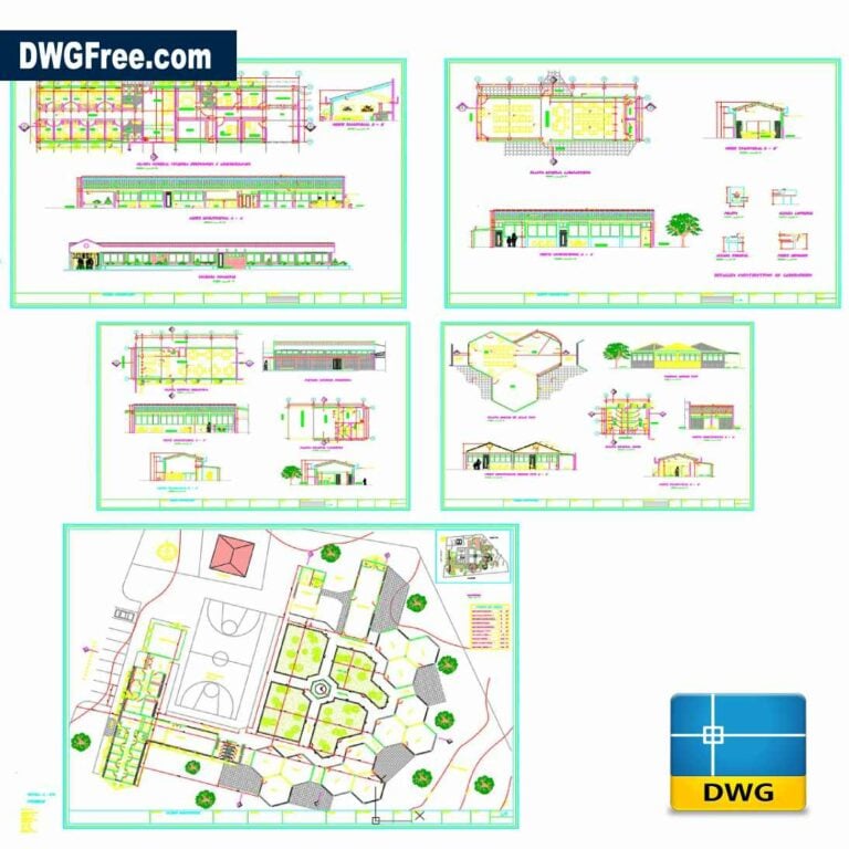SanitaryServicesforHostelDwginAutocadD