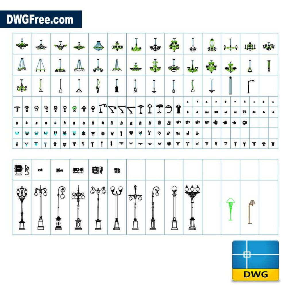 CCTV Street Camera DWG Free [ Drawing 2020 ] in AutoCAD Blocks 2D.