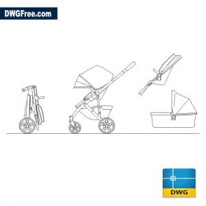 Clock 3D DWG Free [ Drawing 2020 ] - in AutoCAD Blocks 3D.