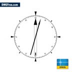 Compass DWG Free [ Drawing 2020 ] in AutoCAD Blocks 2D.