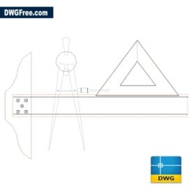 Engineering Tools DWG drawing in AutoCAD