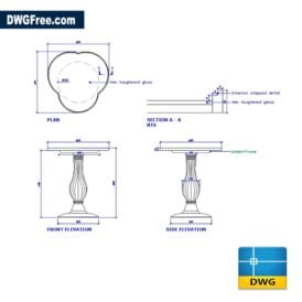 ActivityTableDWGModelDrawingDCAD