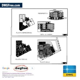 Multifamily Housing DWG CAD files
