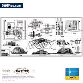 Municipality Building AutoCAD Drawing dwg