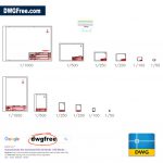 Different Templates format Printing DWG Blocks [ Drawing FREE] for CAD.