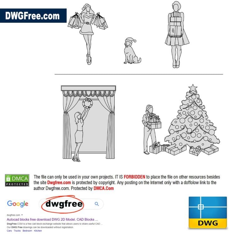 With christmas Dwgfree