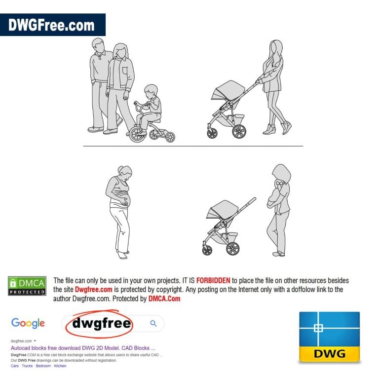 WithbabyFreeDAutoCADblocks