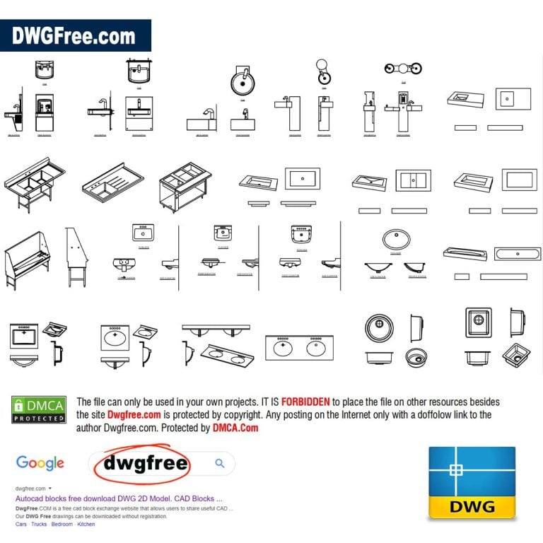 Sink Dwgfree